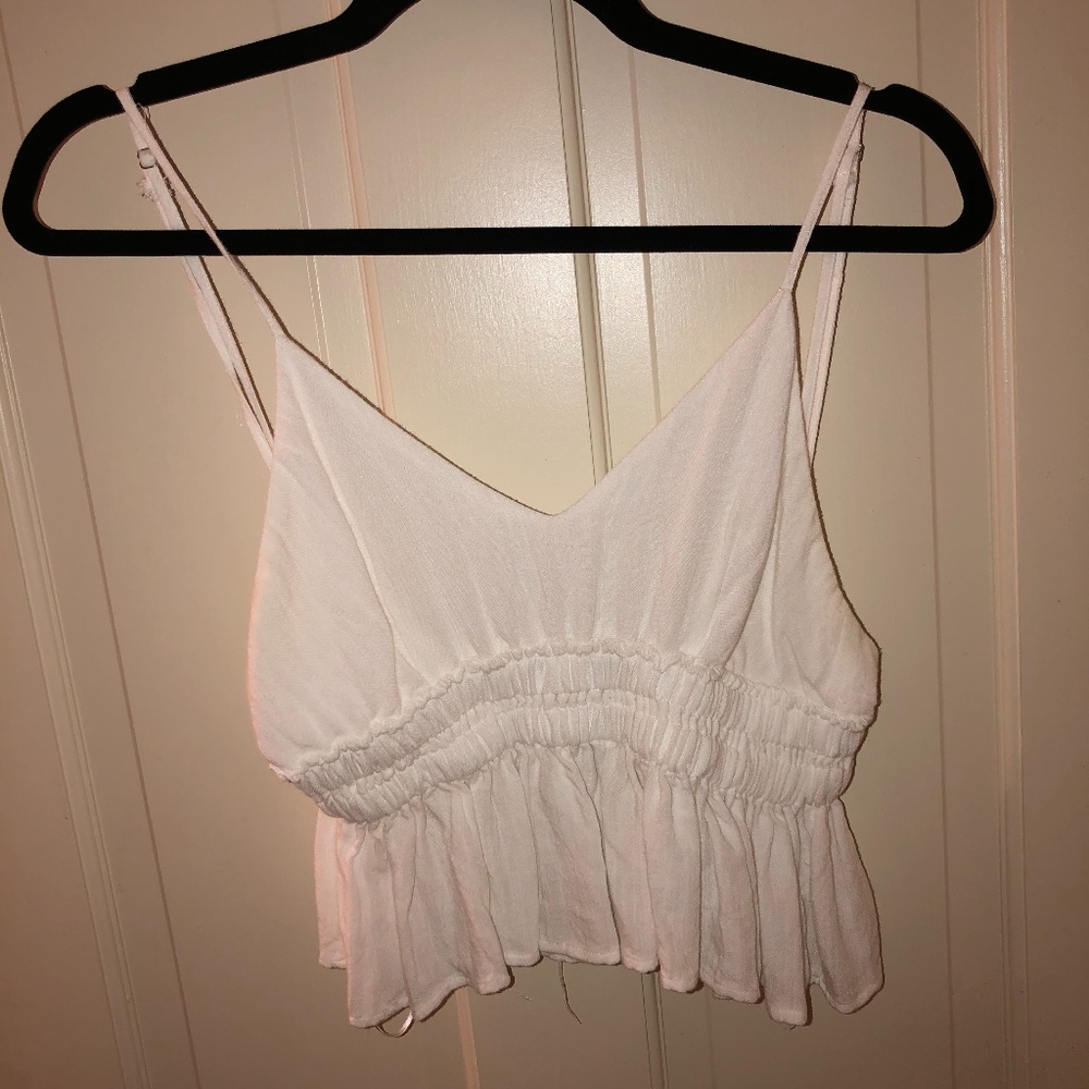 *White Crop Top